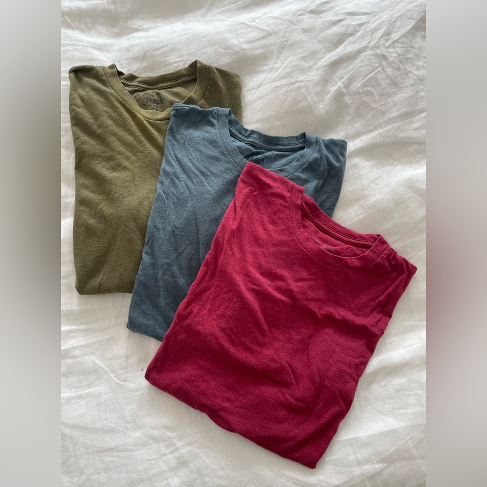 Fresh Clean Tees Crew Neck Bundle (3)